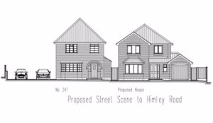 PROPOSED STREET SCENE- click for photo gallery